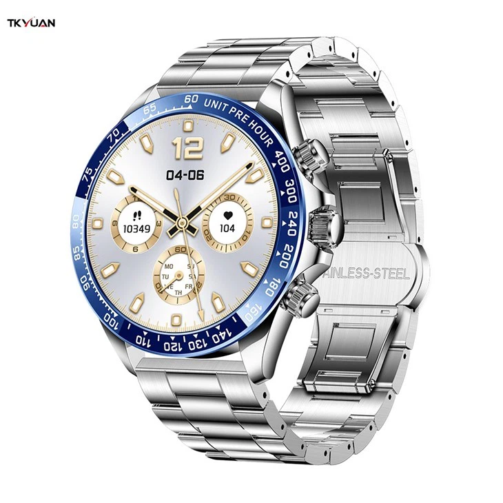 Amoled Traditional Style Men's Smartwatch
